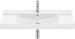 Umywalka meblowa ONA UNIK 100x46 cm Fineceramic® BIAŁY POŁYSK