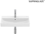 Umywalka ONA blatowa 60x40 cm Fineceramic®, Supraglaze®