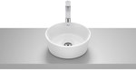 Umywalka OPTICA nablatowa ROUND CR 35 cm BIAŁY MAT
