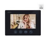 Monitor "EURA" VDA-42A3 "CONNECT+" - czarny, 7", otwieranie 2 wejść, AHD