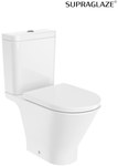 Miska WC GAP Round do kompaktu Rimless 65,5 cm o/podwójny Supraglaze®