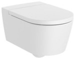 Miska WC INSPIRA Round podwieszana Rimless 560x370 biały mat