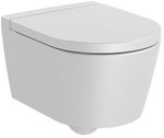 Miska WC INSPIRA Round podwieszana Rimless CPT 480x370 perła