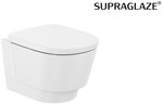 Miska WC TURA podwieszana Rimless 50 cm, Supraglaze®