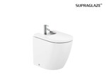 Bidet Meridian stojący 54 cm przyścienny BTW SUPRAGLAZE