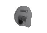 Bateria wannowo-prysznicowa podtynkowa bez zestawu prysznicowego PVD Brushed Graphite, do ROCABOX
