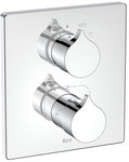 Bateria termostatyczna wannowo-prysznicowa podtynkowa INSIGNIA chrom do Rocabox