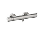 Bateria termostatyczna prysznicowa ścienna PVD Inox