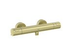 Bateria termostatyczna prysznicowa ścienna PVD Brushed Gold