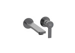 Bateria umywalkowa dwuotworowa podtynkowa PVD Brushed Graphite
