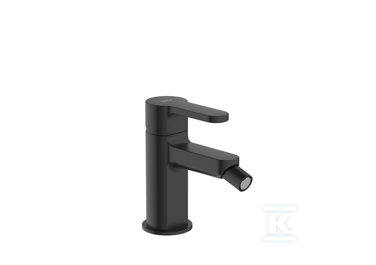 Bateria bidetowa bez korka czarny mat - A5A629HNB0