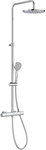 Душова колона EVEN-T Round з термостатичним змішувачем для душу, хром