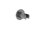 Uchwyt słuchawki prysznicowej (rozeta okrągła) PVD Brushed Graphite