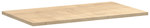 Blat łazienkowy 80 cm MDF jasny dąb 2,8 cm (ALPINE, ELLA, GAP PRO)