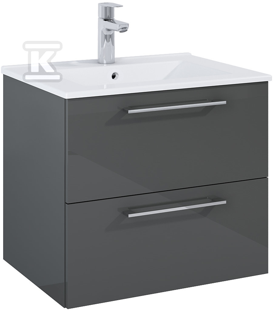 Шафка для ванної кімнати ROMA 60 см з 2 - A857949153