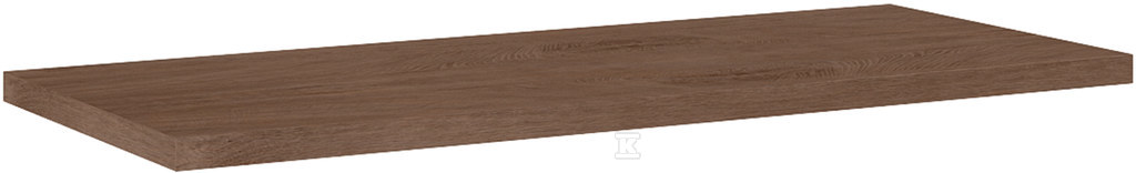 Blat łazienkowy KWADRO 100 cm MDF, dąb - A857965578