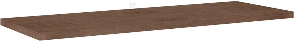 Blat łazienkowy KWADRO 120 cm MDF, dąb - A857966578