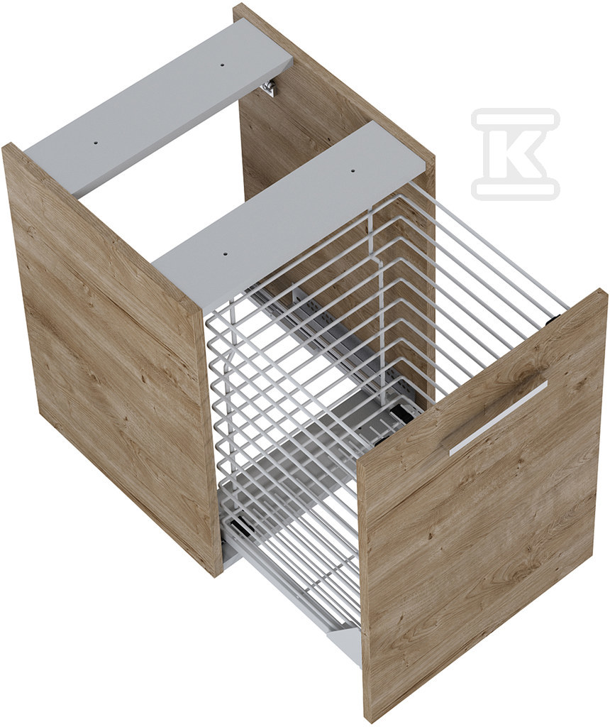 Moduł boczny KWADRO 40 cm z koszem - A857973808