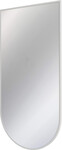 Lustro wiszące Silia z ramą, 50 x 100 cm, bianco