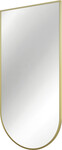 Lustro wiszące Silia z ramą, 50 x 100 cm, złoto szczotkowane