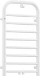 Рушникосушач для ванної кімнати SILIA білий матовий, 85 см x 500 мм