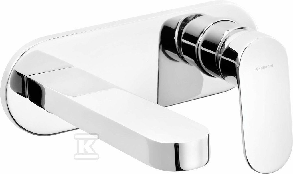 ALPINIA chrome flush-mounted washbasin - BGA_054L