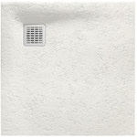 Brodzik TERRAN kwadratowy 900 x 900 mm syfon w kpl beżowy