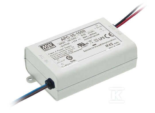 Блок живлення LED APC 25-70V/35W/500mA - APC-35-500