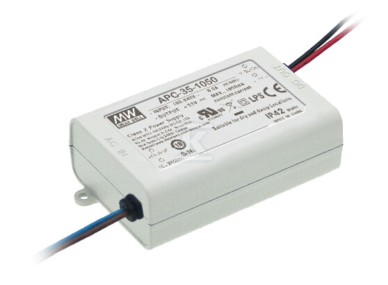 Блок живлення LED APC 15-50V/35W/700mA - APC-35-700