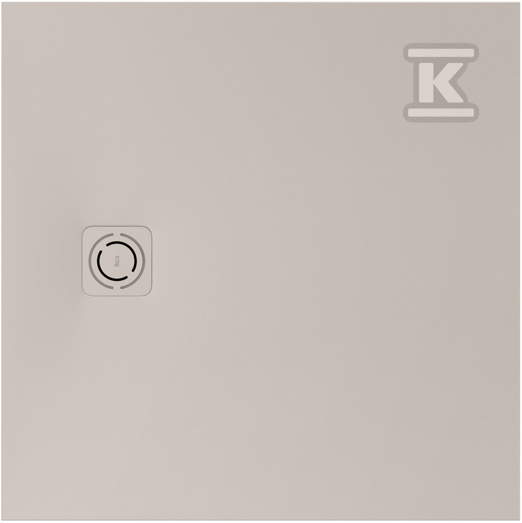 Brodzik MAGMA Roca prostokątny Stonex® 900 x 900 mm, niski syfon w komplecie, osłona w kolorze brodzika