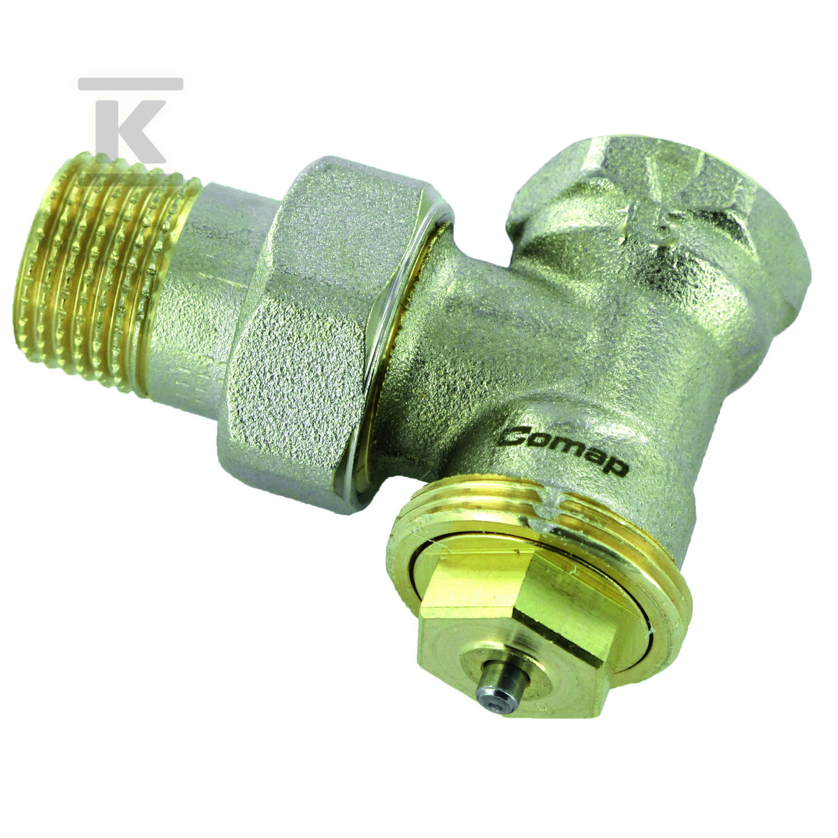 Zawór termostatyczny kątowy - możliwość - R808606