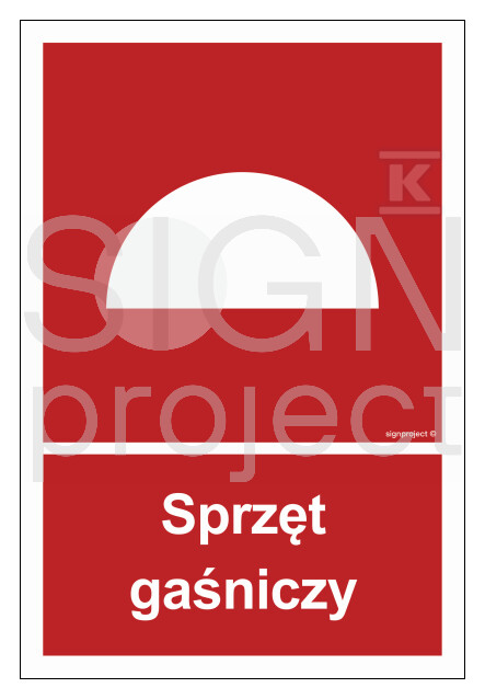 Sprzęt gaśniczy, 15 x 22,2 cm, KN - - BC005_150X222_KN