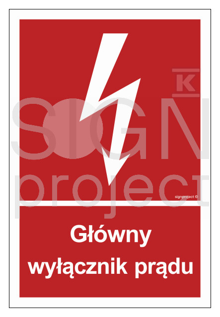 Główny wyłącznik prądu, 20 x 29,6 cm, - BC008_200X296_FN