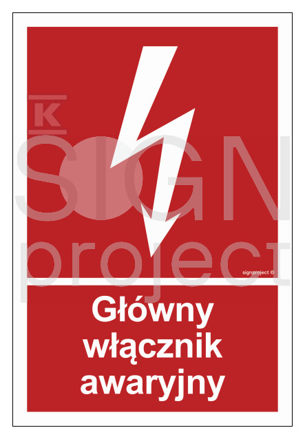 Główny włącznik awaryjny, 50 x 74 cm, - BC035_500X740_FN