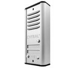Panel analogowy "CYFRAL" 2-lokatorski COSMO srebrny