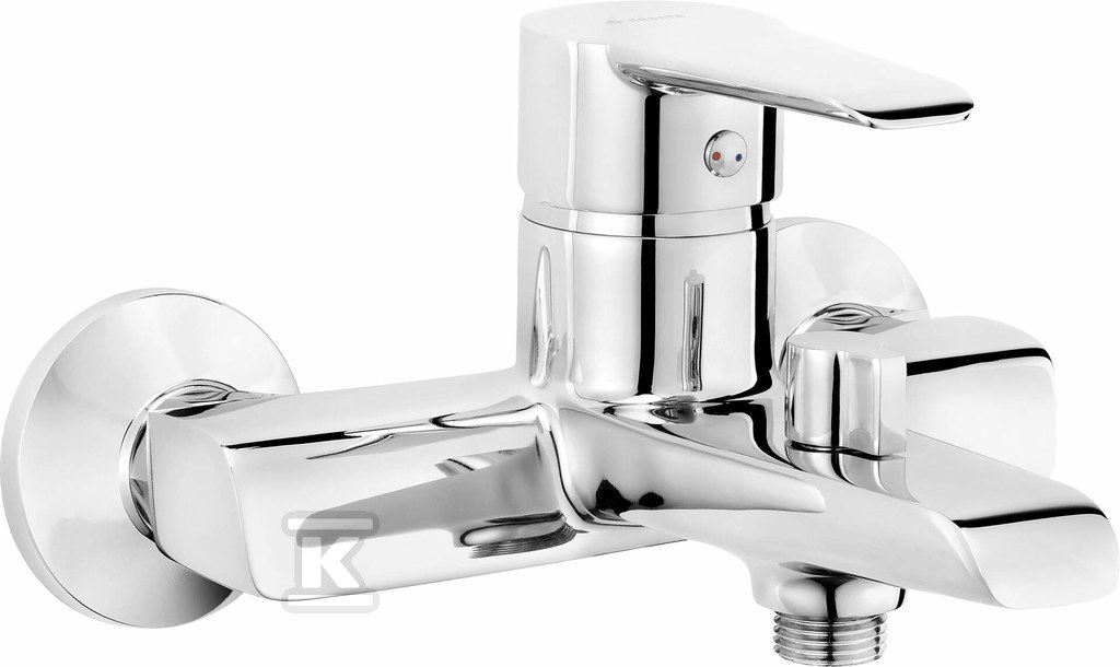 Corio wall-mounted bathtub tap, chrome - BFC_010M