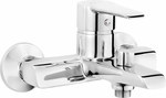 Corio wall-mounted bathtub tap, chrome