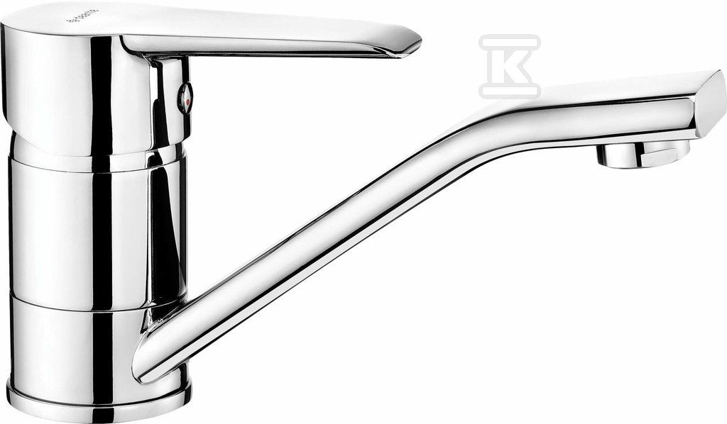 Corio washbasin tap with swivel spout, - BFC_026M