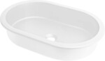 Раковина під стільницю/врізна Silia, альбастр, овальна