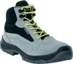 Черевики з велюрової шкіри, підошва з двошарового PU різної щільності, композитний носок і устілка, сірі 44 розмір