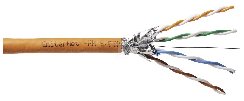 Кабель Emiter Net SFTP (S/FTP) кат 7 - K/EMITERNET-SFTP7LS0H.