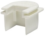 Łącznik z puszką natynkową i osprzętową E 20x18 K/PU/ biały