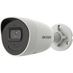 IP камера 8 МП AcuSense + DarkFighter. Об'єктив: 2.8mm. Корпус. білий корпус. IR 40м. Мікрофон + динамік