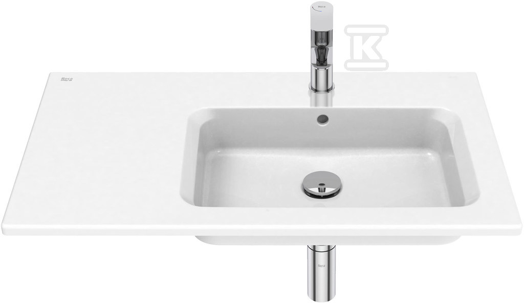Umywalka meblowa GAP asymetryczna slim - A3279A5000
