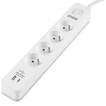 Listwa antyprzepięciowa EVER PROTECT 4PL 1A1C USB 1,5m