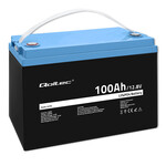 Batteria LiFePO4 Litio-Ferro-Fosfato/12.8V/100Ah/1280Wh/BMS QOLTEC