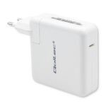 Ładowarka sieciowa FAST 96W/5-20V/3- 4.7A/USB C PD/Biała</br> QOLTEC