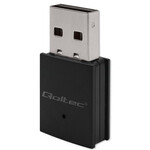 Bezprzewodowy Ultra szybki mini adapter WiFi/Standard AC/BT 4.0/USB 2.0/600Mbps QOLTEC