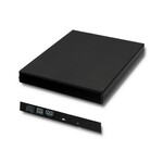 Корпус/кишеня для оптичного приводу CD/DVD SATA/USB 2.0/12.7mm QOLTEC