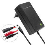 Автоматичний зарядний пристрій для акумуляторів AGM GEL STD 6V 12V/Випрямляч 12W/1.5A/Світлодіод QOLTEC